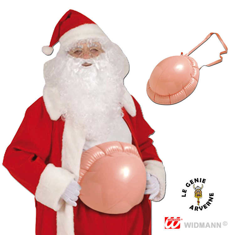 Ventre gonflable de bossu femme enceinte Père Noël adulte : Deguise-toi,  achat de Accessoires