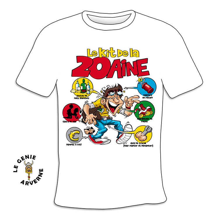T-Shirt Homme Kit 20 aine