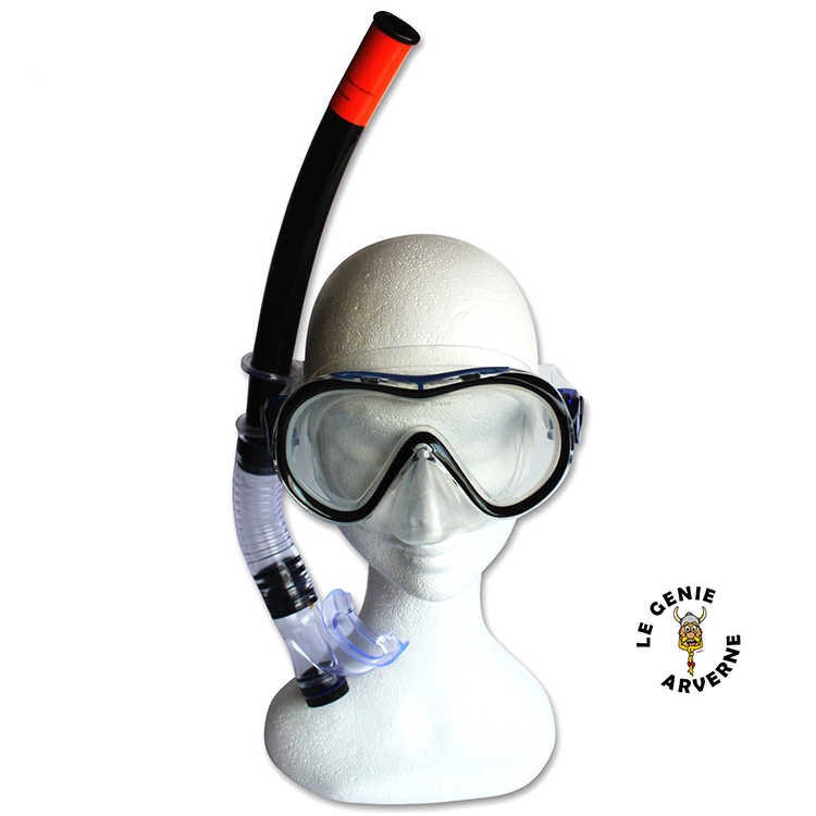 Set: Masque de plongée avec tuba pour adulte